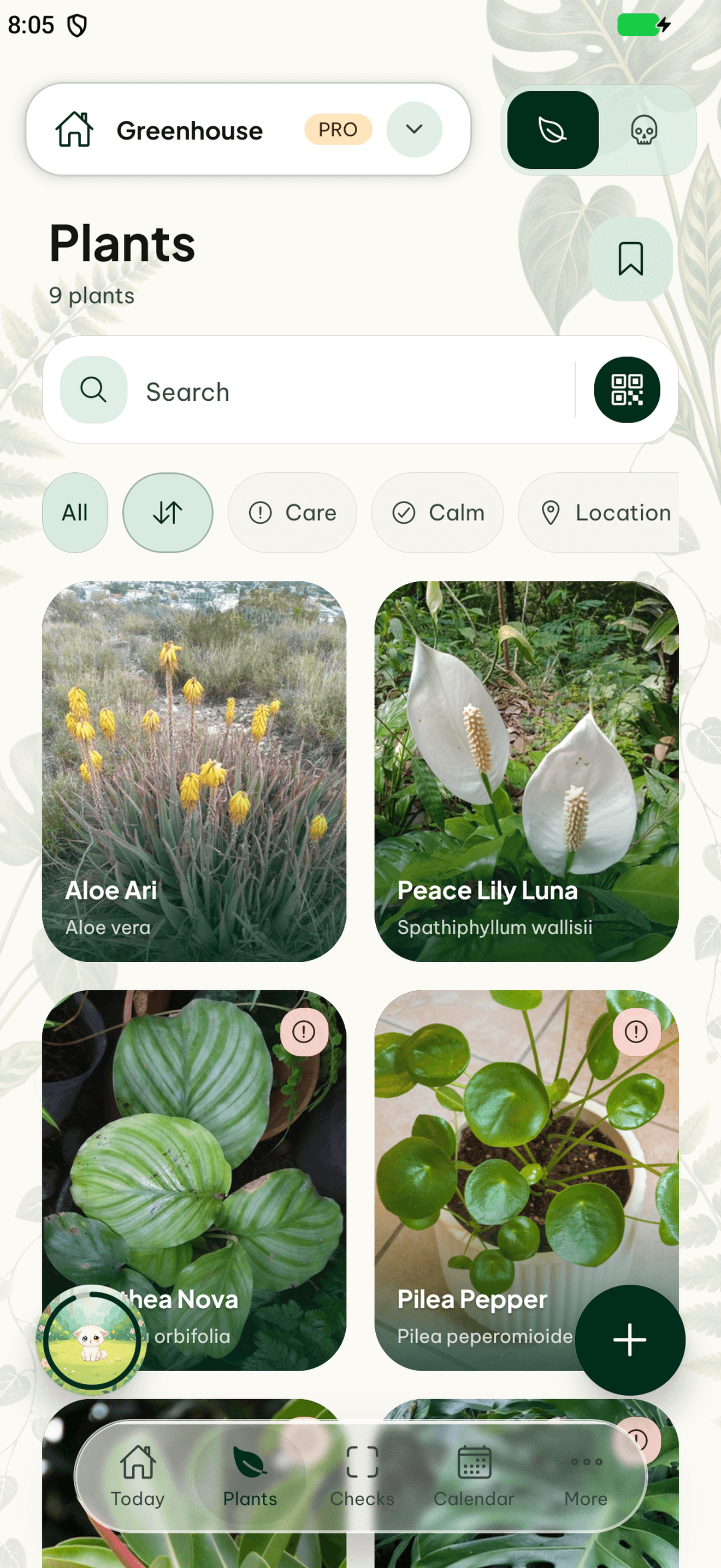 Deine Pflanzensammlung in der Plantly-App